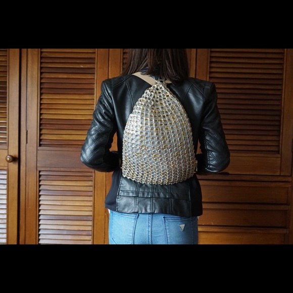 Handcrafted Soda Tab Backpack main image 4