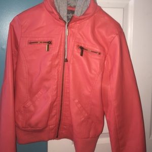 Coral Colored Jacket