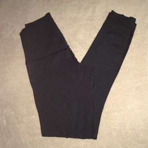 Black High Rise Lululemon Leggings