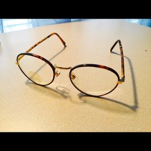 'Mr. Prep' clear frame glasses.