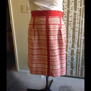 Carolina Herrera dirndl-style skirt