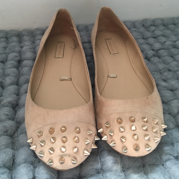 ZARA studded flats