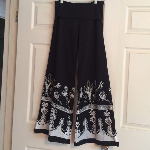 Wide palazzo pants