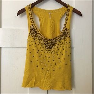 Free People Beaded Tank
