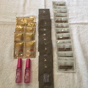 Hair product samples