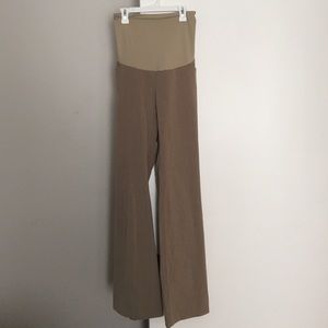 Motherhood Maternity wide leg khaki pants M