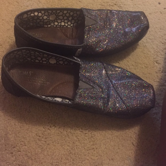 Used Glitter Toms