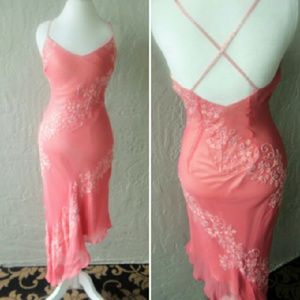 Vintage asymmetrical dress