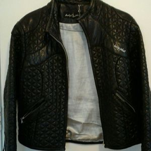 Baby Phat leathet biker style Jacket