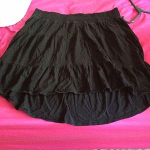 Black skirt