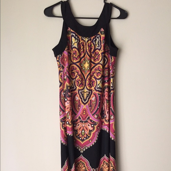 🍉Apt 9. Multicolored Print Maxi Dress