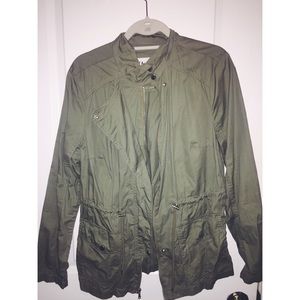 Army green jacket