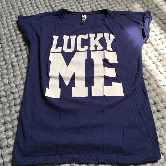 LUCKY ME tshirt