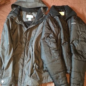 Columbia women's size medium 3in1 jacket