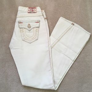 True religion white Jean