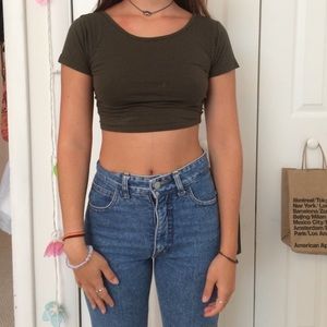 Green Croptop