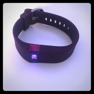 Almost NEW Purple FitbitHR