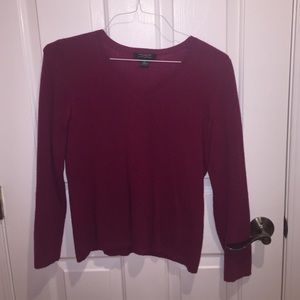 Ann Taylor Petite Cashmere Sweater