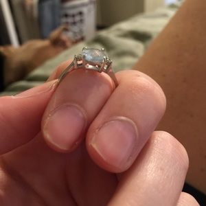 Aquamarine ring