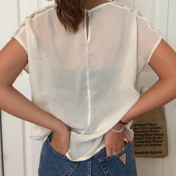 F21 sheer shirt - Picture 3 of 3