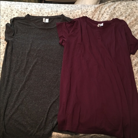 Grey tshirt dress
