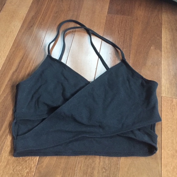 Hollister Black Tank/Bralette