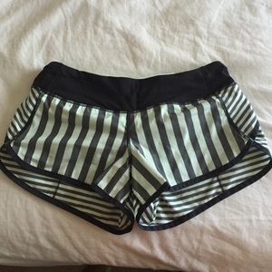 Mint stripe Speed shorts