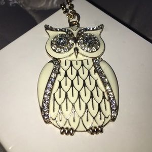 long owl necklace