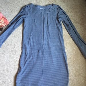 Athleta dress gray worn once