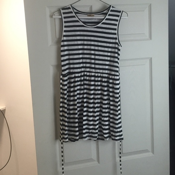 Black and white stripped dress. Size small