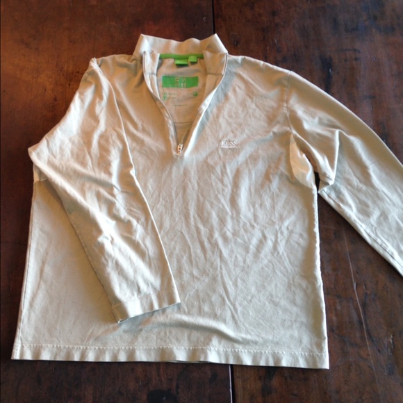 Lightweight Hugo Boss quarter zip jacket