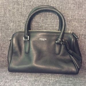 Leather Coach purse