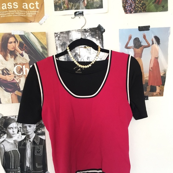 vintage pink tank top