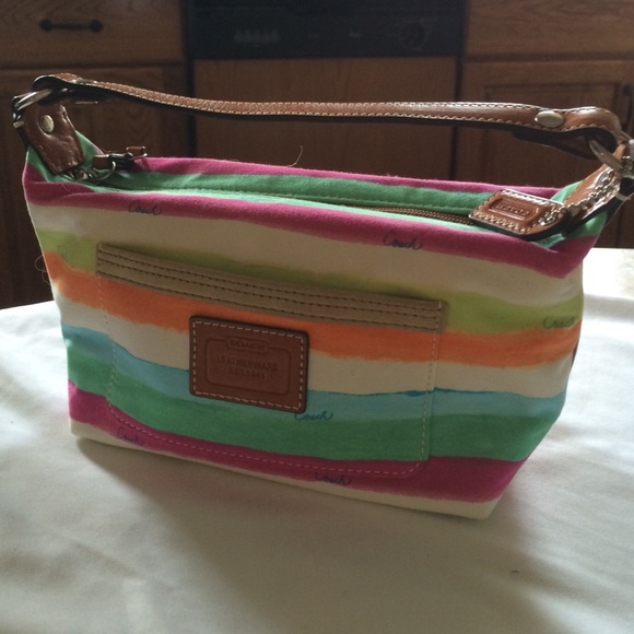 📢 LAST DAY! FINAL Coach Small Multi Colored Bag