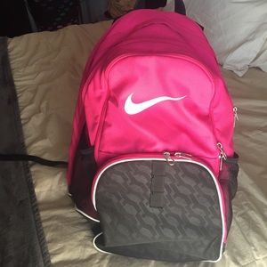 Hot Pink Nike Backpack