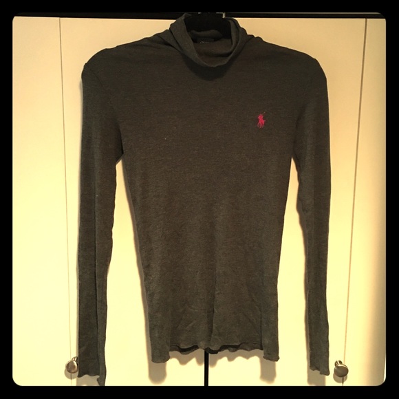 Ralph Lauren Sport gray turtleneck