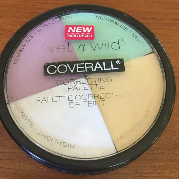 Wet and wild correcting color palette
