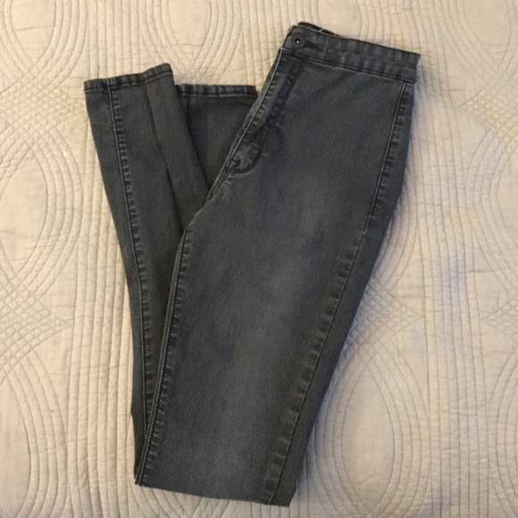 High rise jeans
