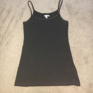 American Eagle Dark Gray Tank Top