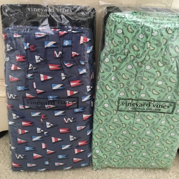 Men's Vineyard Vines Boxers, New in Package, XL