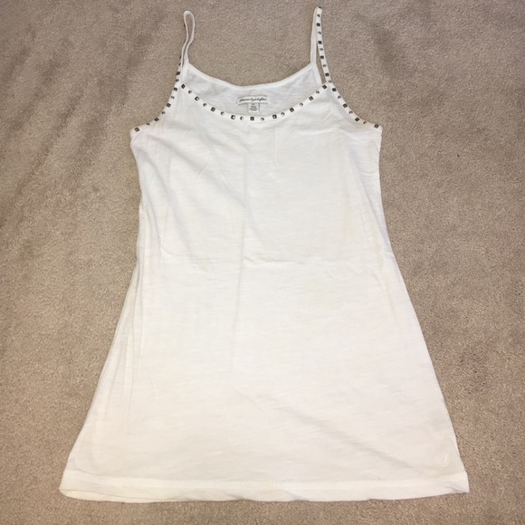 American Eagle White Tank Top
