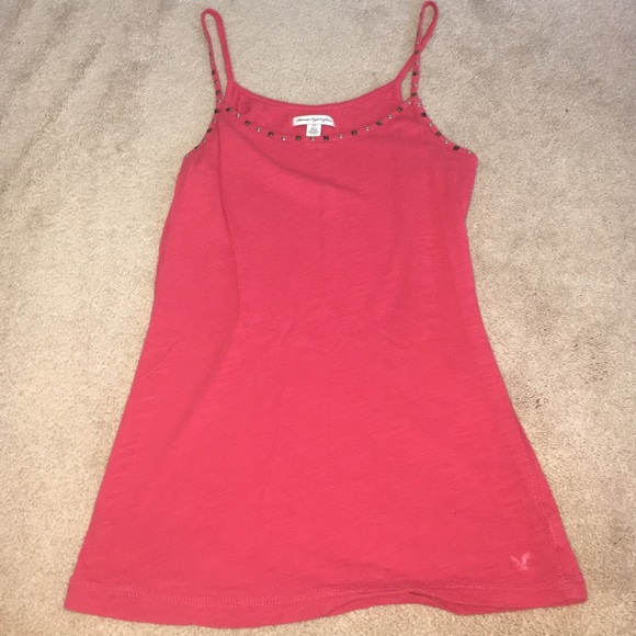 American Eagle Red Tank Top
