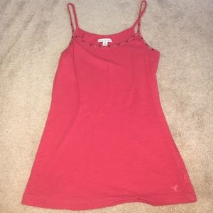 American Eagle Red Tank Top