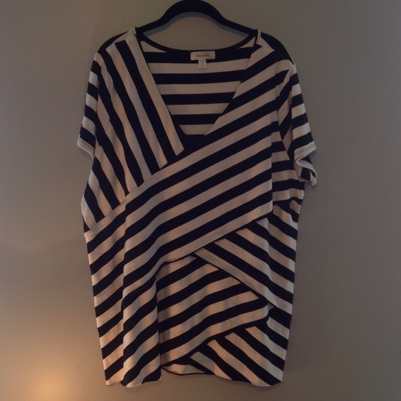 Black and white shirt