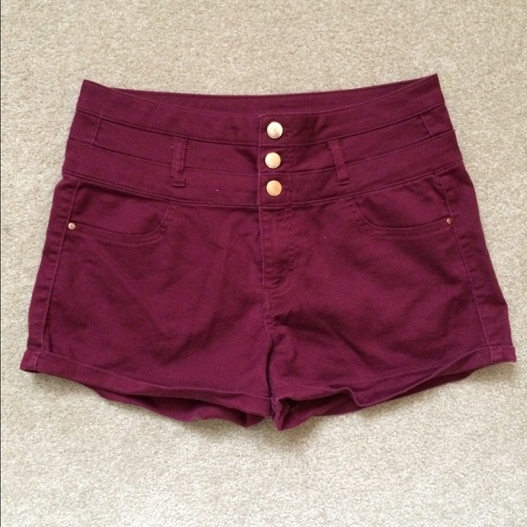 High waisted shorts