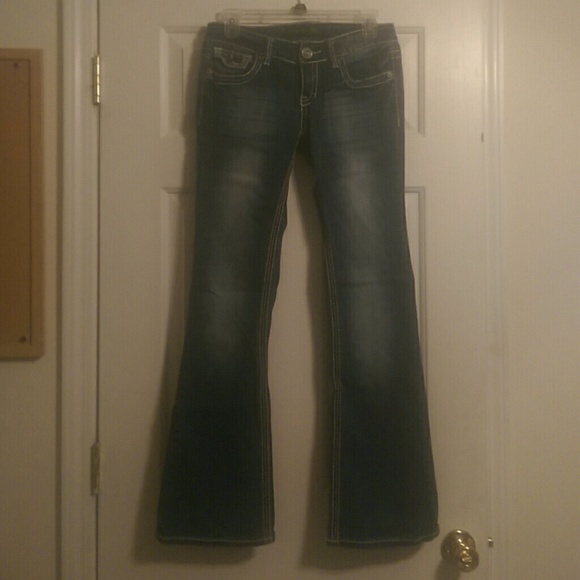 Twenty one black by Rue 21 Flare Jeans 7/8