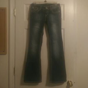 Twenty one black by Rue 21 Flare Jeans 7/8