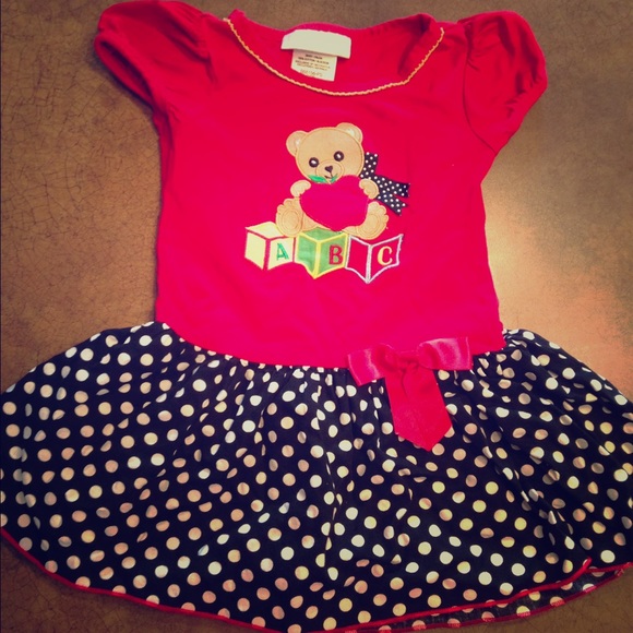 Bonnie Baby back to school dress size 18 months
