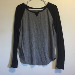 Long sleeve baseball tee
