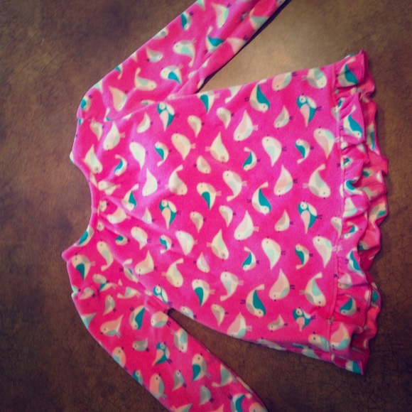 Baby girl fleece pull over